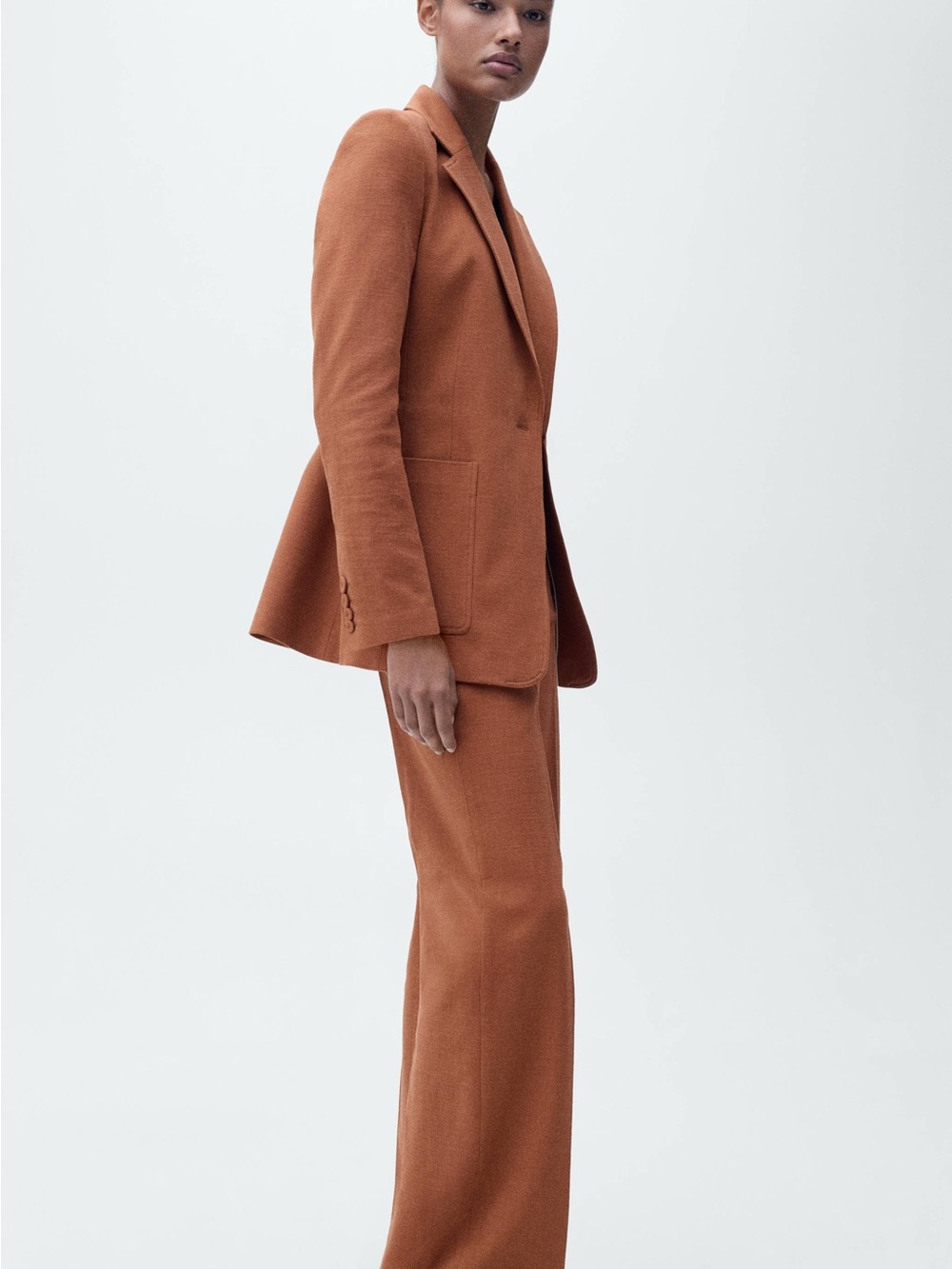 Mango Cotten and Linen Blend Suit - Picture 14 of 14